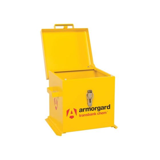 Armorgard TransBank Chemical Transit Box for small quantities of chemicals