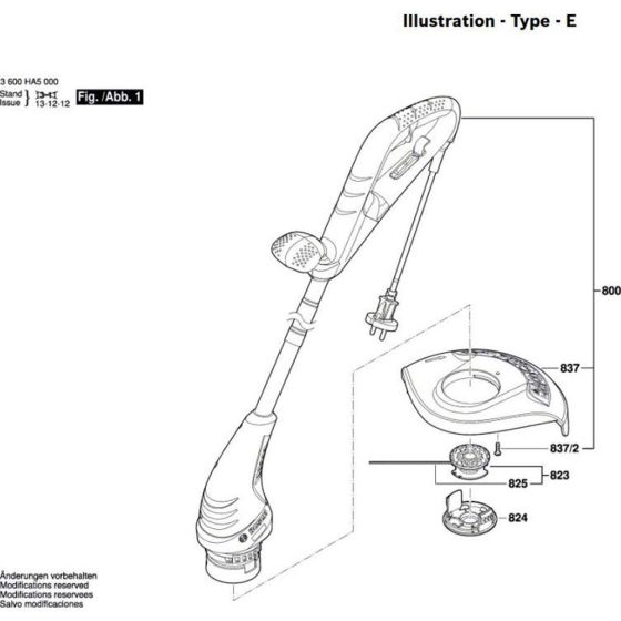 Lawn Edge Trimmer for Bosch