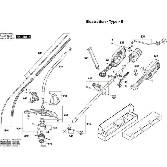 Lawn Edge Trimmer Parts