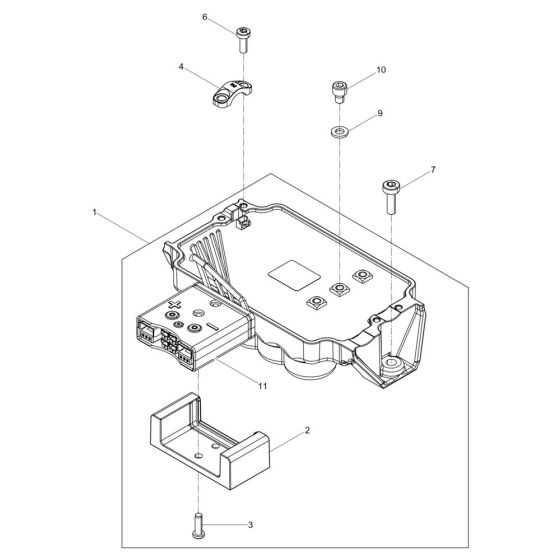 Converter Assembly for Wacker AS50e