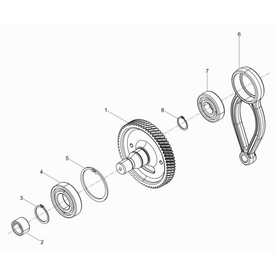 Crank Gear Assembly