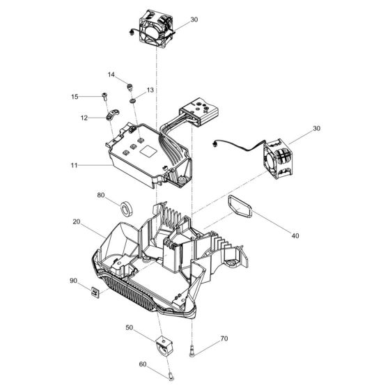Converter Assembly for Wacker AS68e