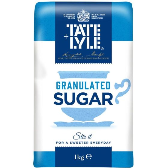 Tate + Lyle 1kg Granulated Fair Trade Sugar 