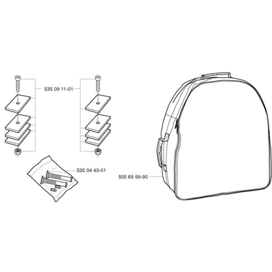 Accessories Assembly for Husqvarna Automower G1 (1998-2003)