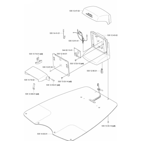 Charging Station Assembly for Husqvarna Automower G2 (2003-2006)