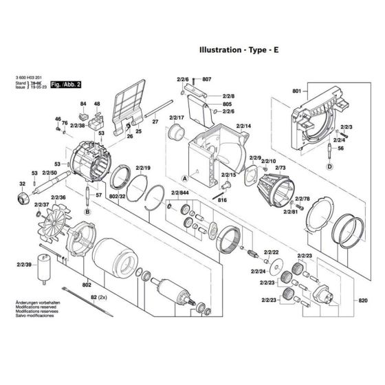 Quiet Shredder Assembly for Bosch AXT 25 TC