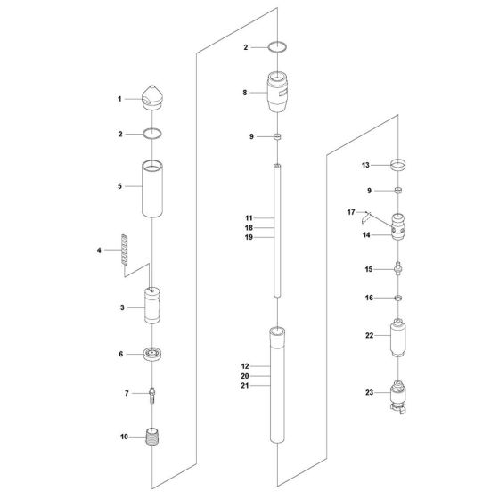 Husqvarna AY 37 Poker Assembly