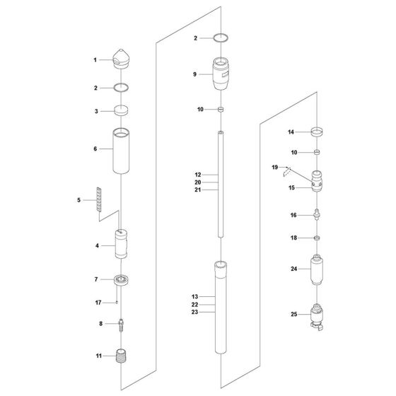 Husqvarna AY 57 Poker Assembly