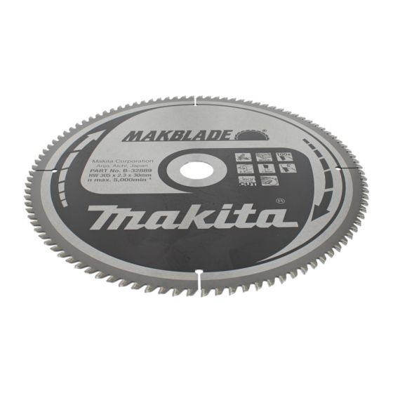 Makita 305x30mm 100T Circular Saw TCT Blade - OEM No. B-32889