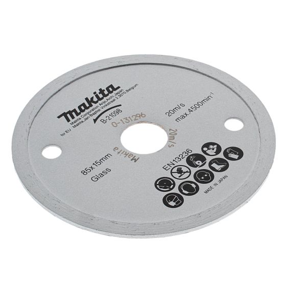 Diamond Wheel 85mm x 15mm for Makita 4191D, 4191DWB Tile Cutter - B-21098