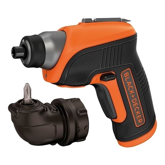 CS3652LC Cordless Screwdriver & Right Angle Attachment 3.6 Volt Li-Ion by Black & Decker - CS3652LC-GB