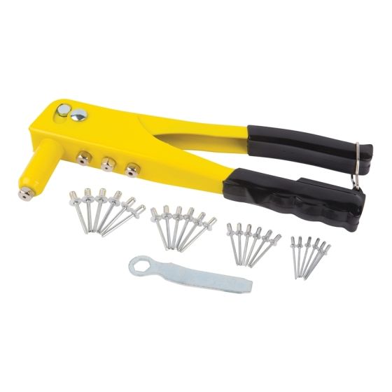 Hand Rivet Gun + 60 Rivets by BlueSpot - 9101
