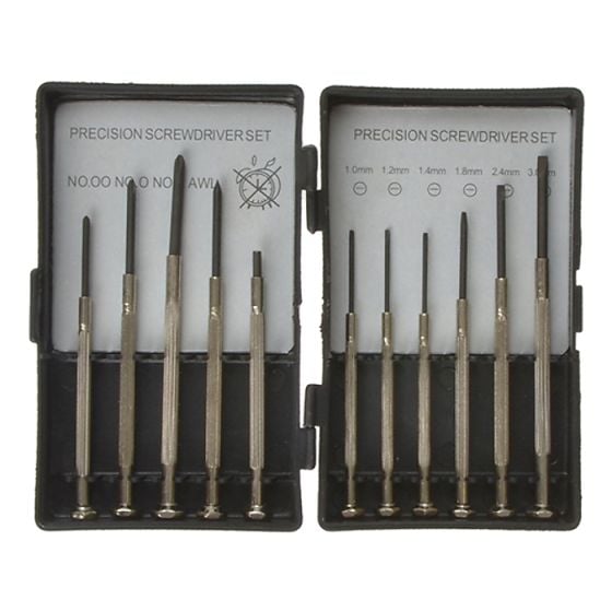 Precision Screwdriver Set 11 Piece - BlueSpot Tools 12607