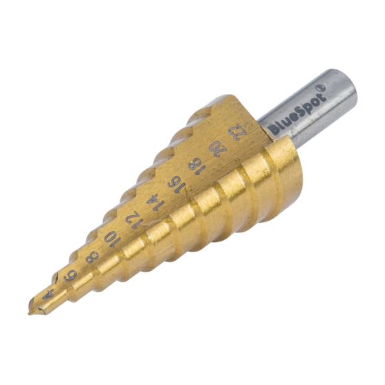 BlueSpot HSS Step Drill 4-22mm