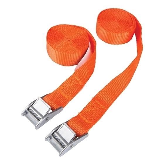 Cam Buckle Tie Down Straps Twin Pack 2.5m by BlueSpot - 45404