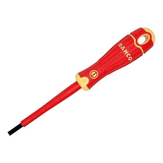 BAHCOFIT Insulated Screwdriver Slotted Tip