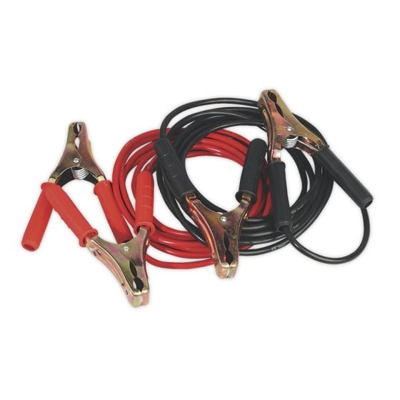 Booster Cables Heavy-Duty Clamps 25mm(sq) x 5mtr Copper 600Amp Sealey Part No. BC25/5/HD