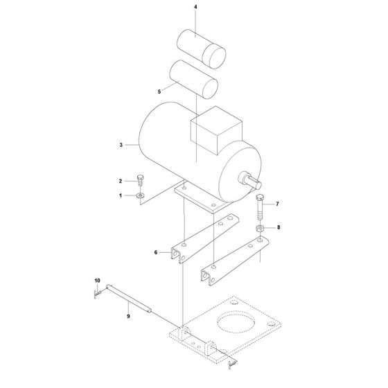 Motor Assembly for Husqvarna