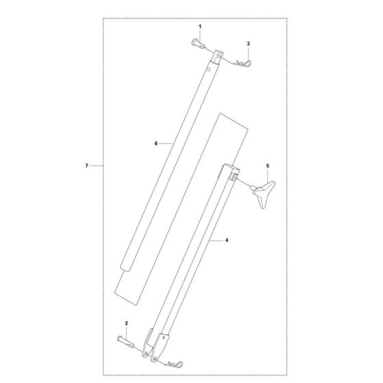 Shoulder Assembly for Husqvarna