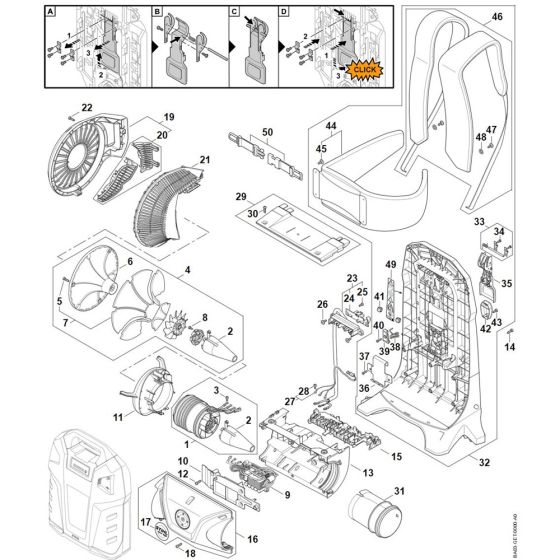 Fan and Motor Assembly