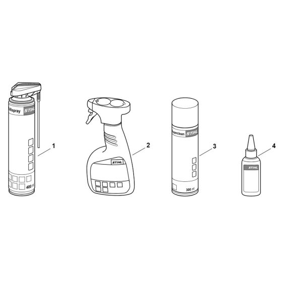 Stihl BGA 300.1 Cleaning Products