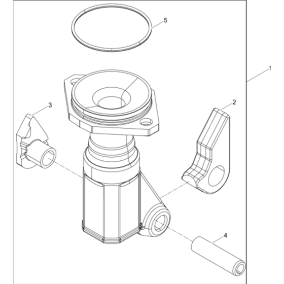 Tool Holder Assembly for Wacker BH24-5000008937 (Petrol) Rev.105 Breakers