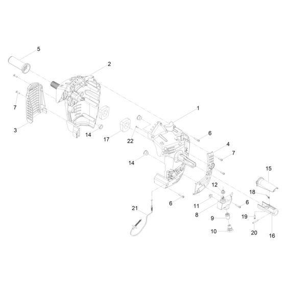 Cover Assembly for Wacker BH40