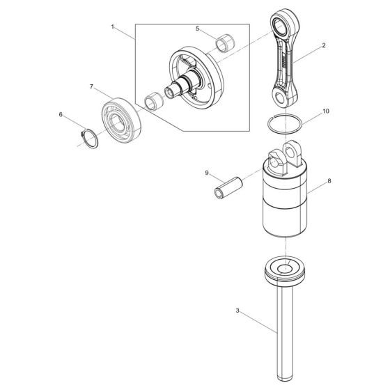 Striking Mechanism for Wacker BH40
