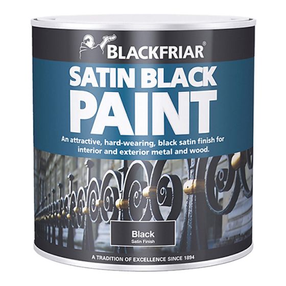 Satin Black Paint