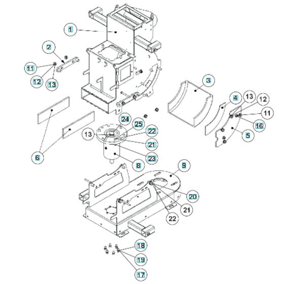 Frame Assembly for Husqvarna