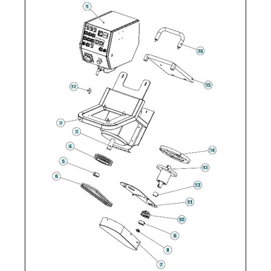 Motor Assembly for Husqvarna