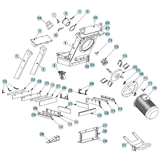 Housing Assembly for EBE 500