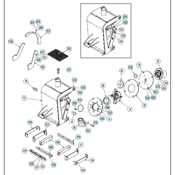 Housing Assembly for Husqvarna