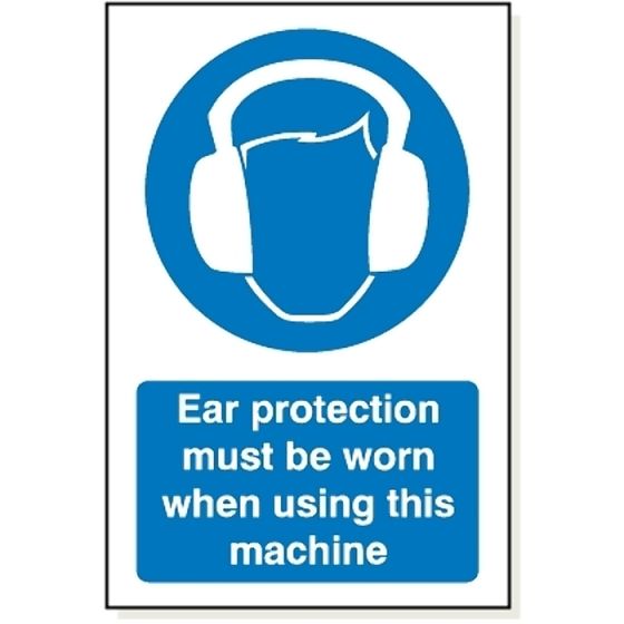 Ear Prot Using Mach 3mm Foamex