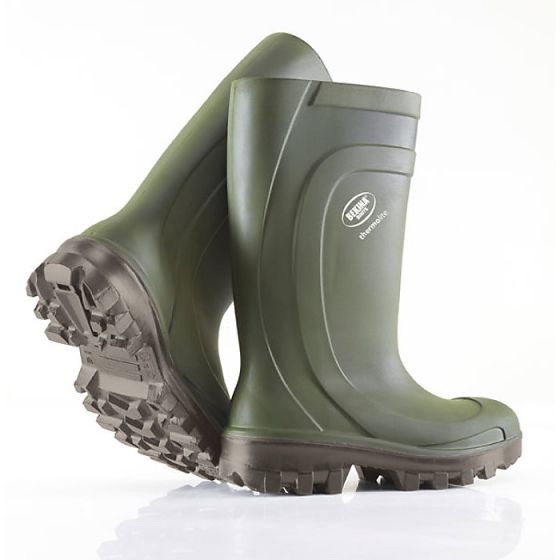 Bekina Thermolite S4 Wellington Boots Wide Fitting Green Size 07 (41)