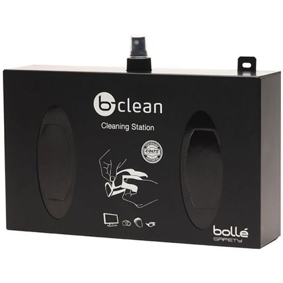 BOLLE Metal Cleaning Station c/w 500ml Spray & 400 Multi-Purpose Tissues