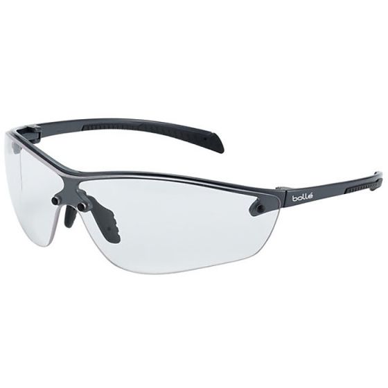 BOLLE Silium+ Light Polycarbonate Frame EN166 FT Platinum Coated Lens Clear