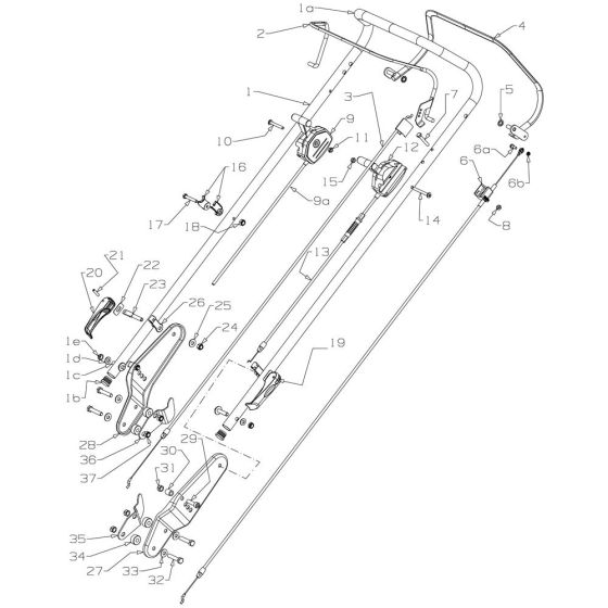 Handle Assembly for Morrison Boxer