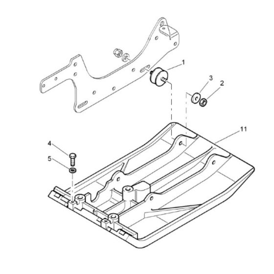 Base Plate Assembly for Bomag
