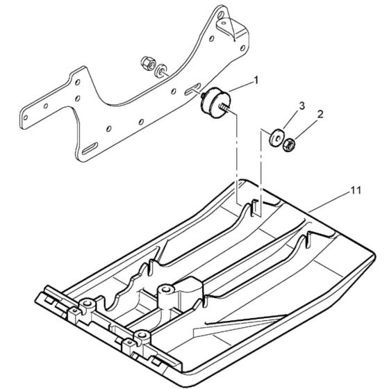 Base Plate Assembly for Bomag