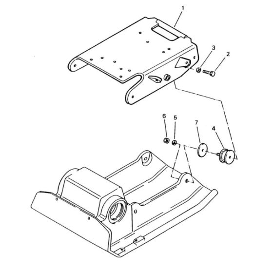 Frame Assembly for Bomag BP 20/53
