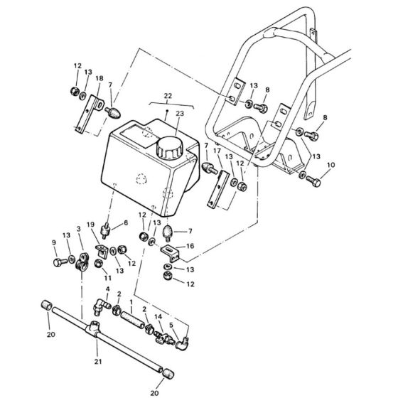 Sprinkler System for Bomag BP 20/53