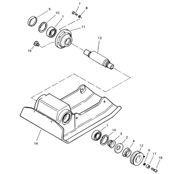 Base Plate for Bomag Compactors