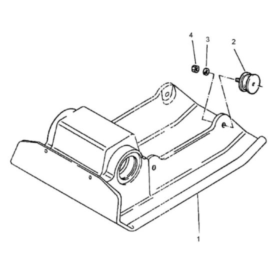 Base Plate Assembly for Bomag