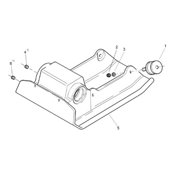 Base Plate Assembly for Bomag