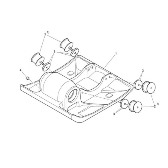 Base Plate Assembly for Bomag