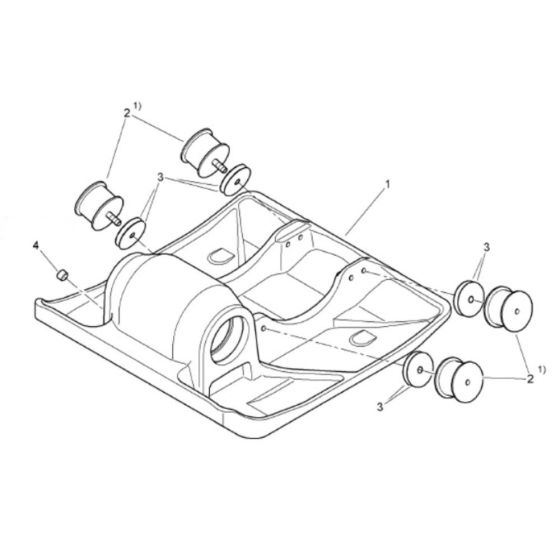 Base Plate for Bomag Compactors
