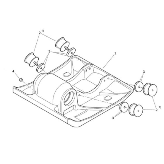 Base Plate for Bomag Compactors