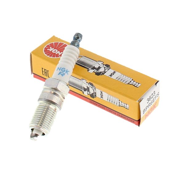 Genuine NGK Spark, Reach: 17.5mm (.708") Plug No. BPR6EFS