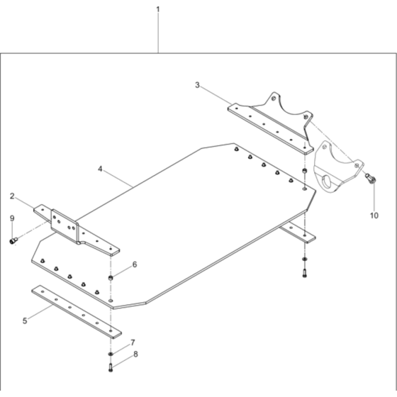 Urethane Pad Kit PGV 4045-5045 Assembly for Wacker BPU5045A 5000008545 (Petrol) Rev. 109 Reversible Plate Compactors